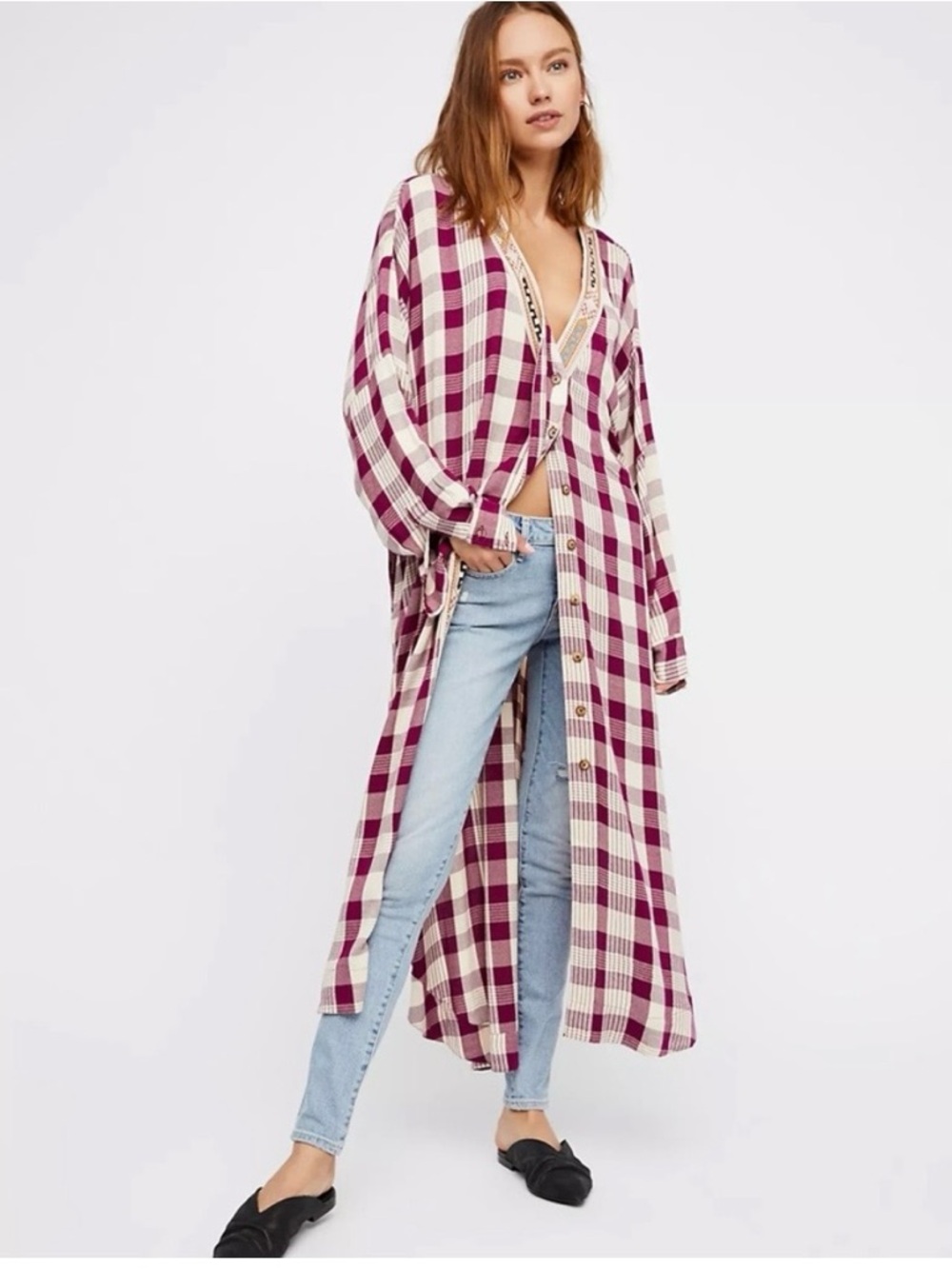 Free People Live for Today Maxi Top